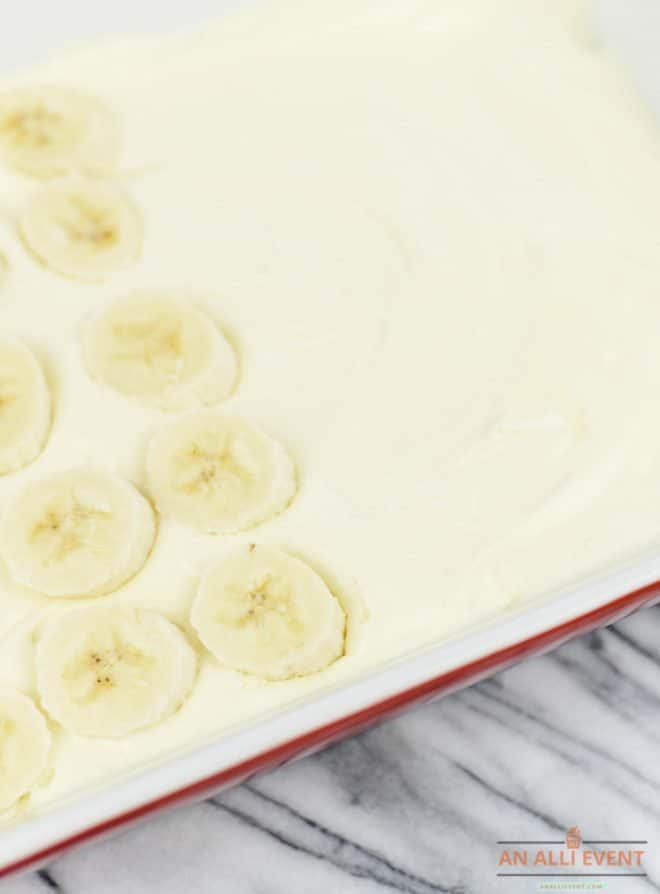 Top with Bananas - Pecan Sandies Banana Pudding