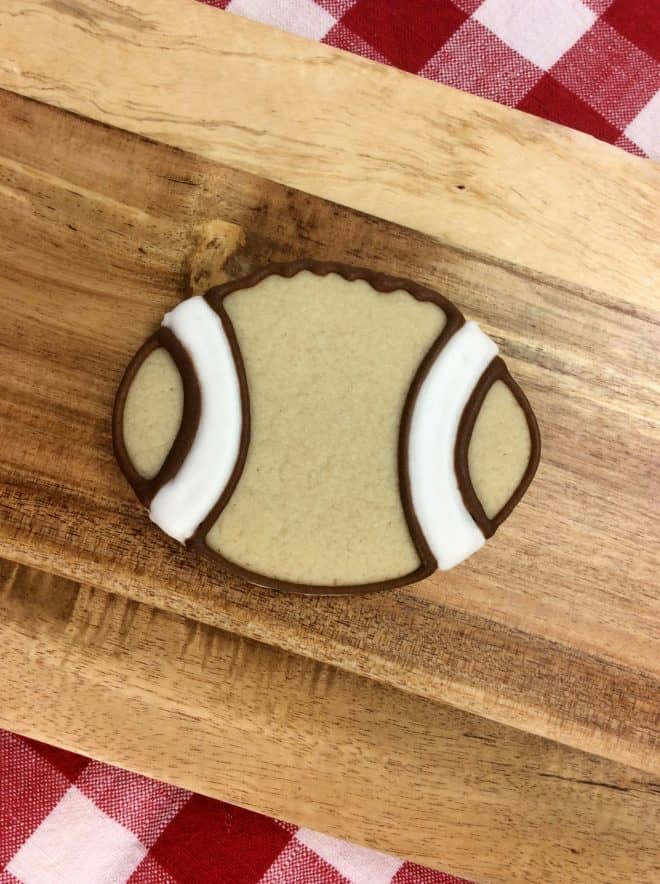 Step 5 - Vintage Football Sugar Cookies