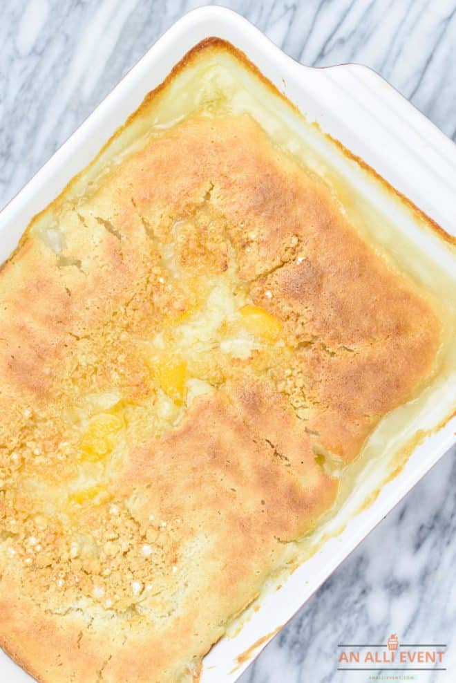 Southern Peach Cobbler