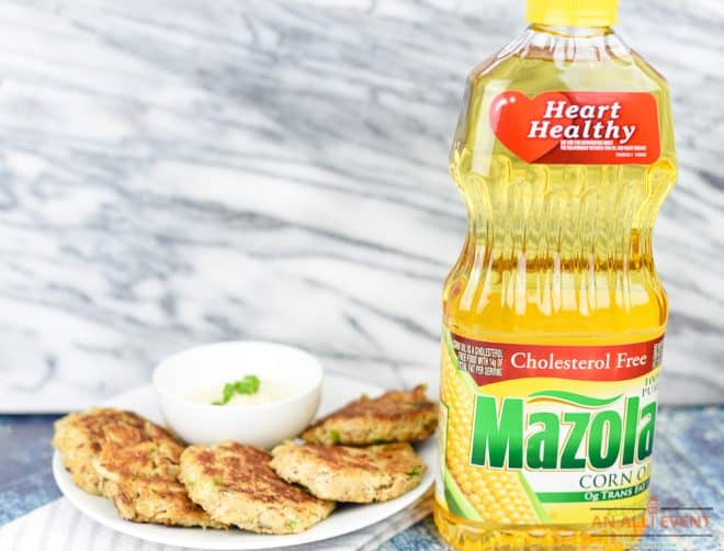 Lightened Up Crab Cakes with Mazola Corn Oil