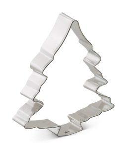 Cookie Cutter for Cheesy Christmas Tree Shaped Appetizers