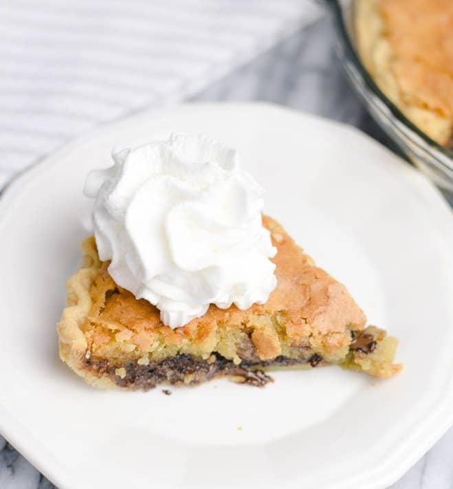 Easy Chocolate Chip Pie