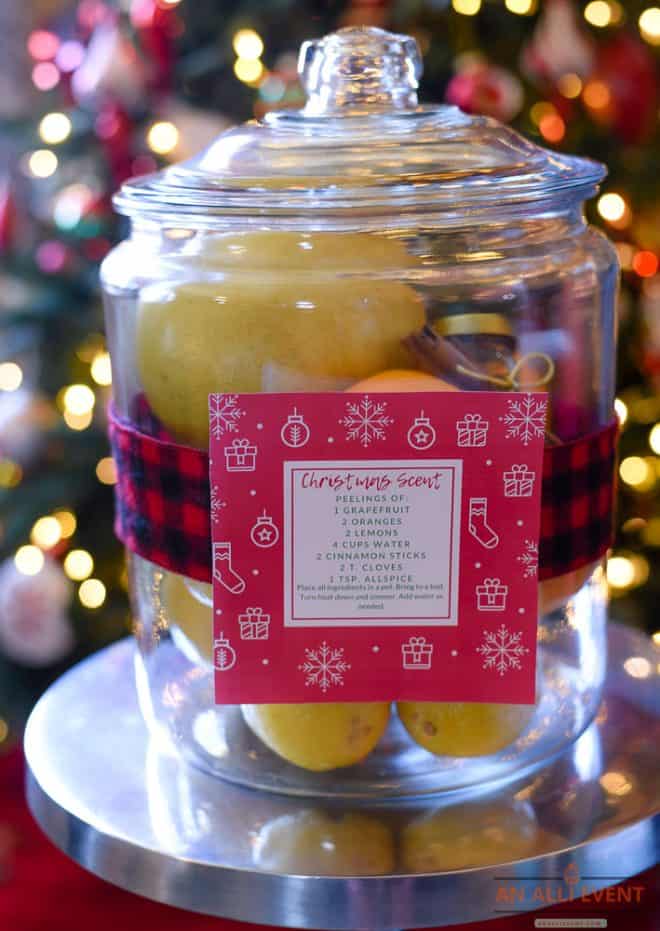 Christmas Scent in a Jar