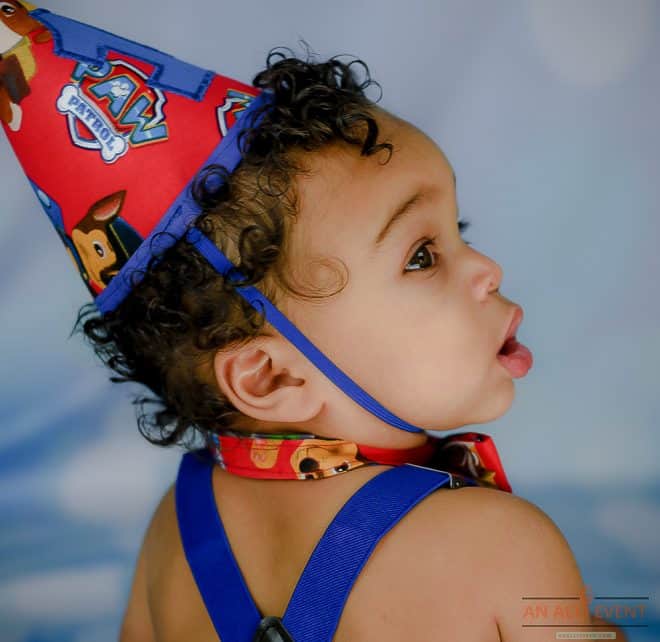 Paw Patrol Cake Smash Photo Shoot