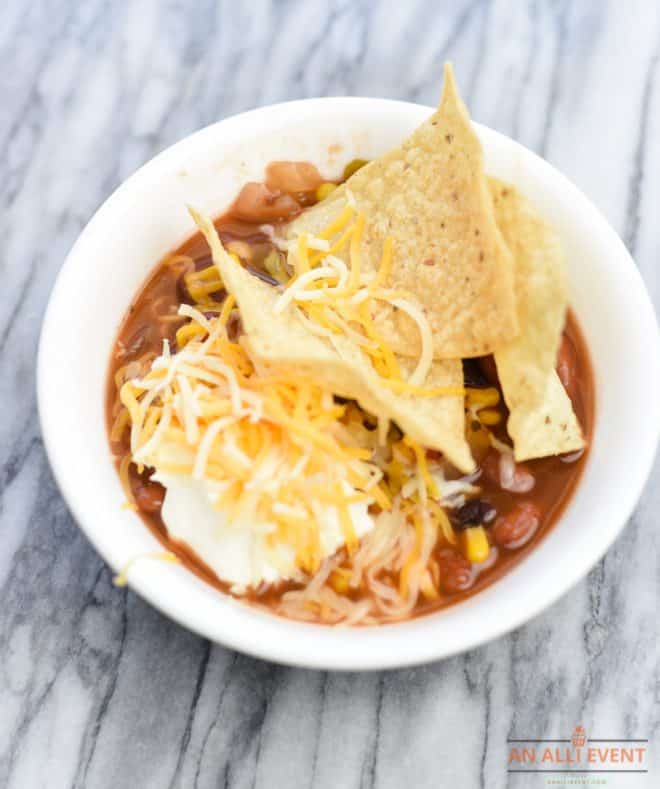 Vegetarian Taco Soup