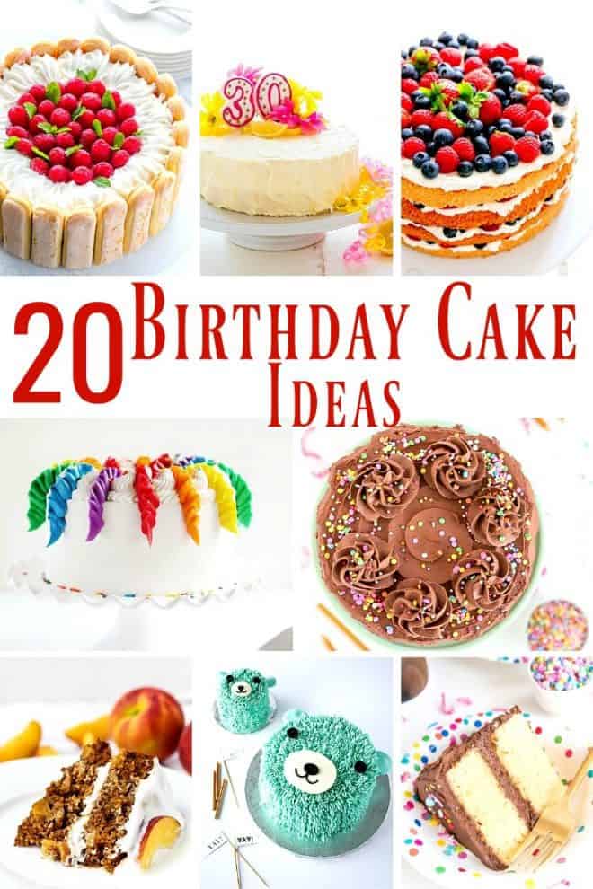 20 Gorgeous Birthday Cake Ideas 