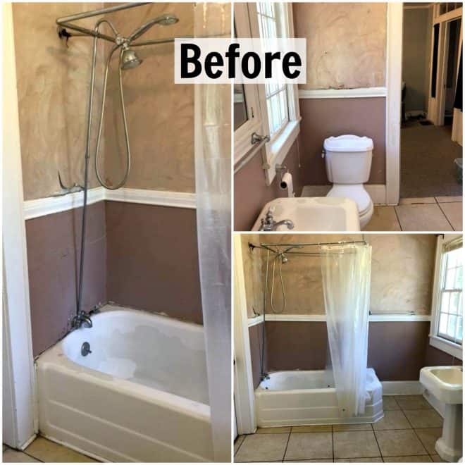 Complete Bathroom Remodel - This is the before photo!