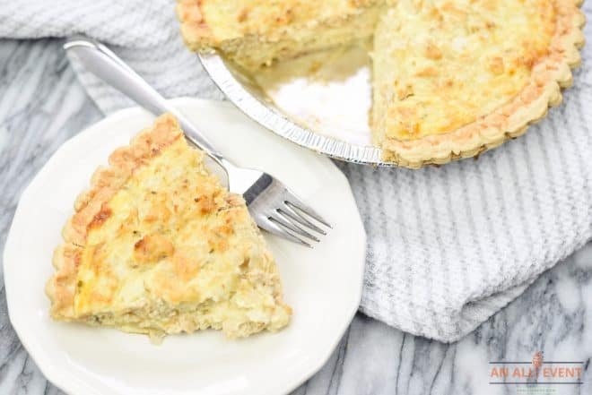 A Beautiful and Tasty Salmon Quiche