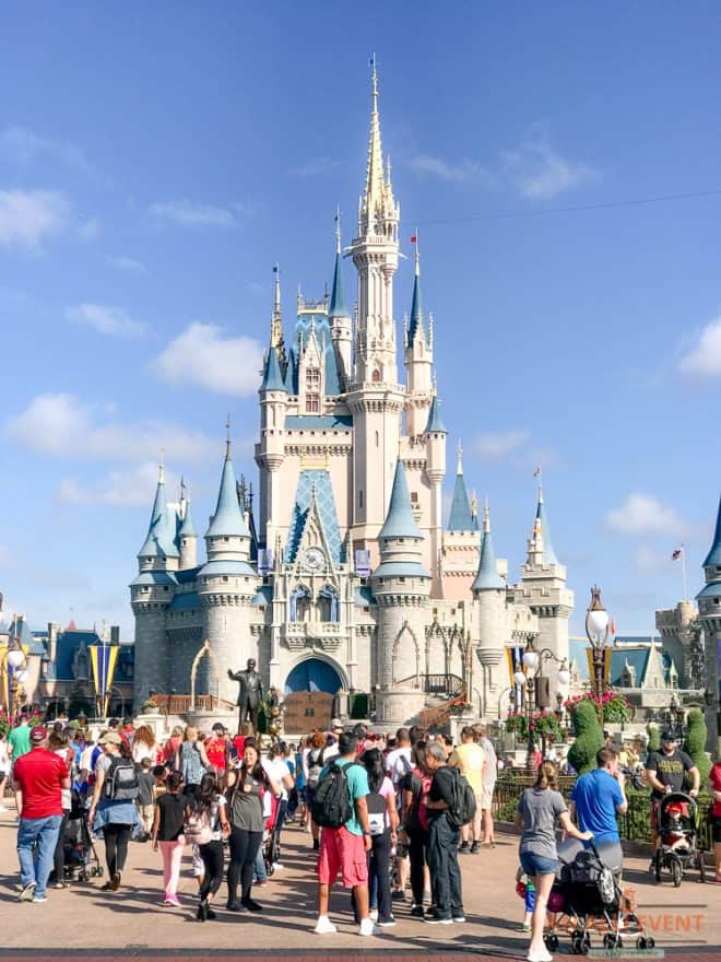 Cinderella's Castle - Disney World's Magic Kingdom Theme Park