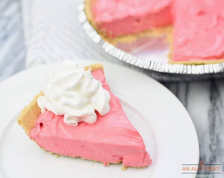 Tropical Punch Kool-Aid Pie is ready to serve!