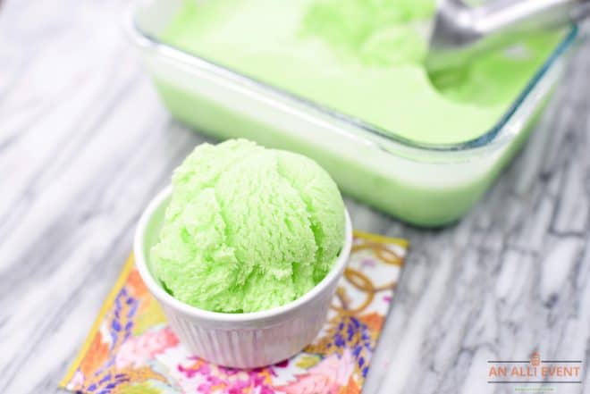 Lemon-Lime Kool-Aid Sherbet