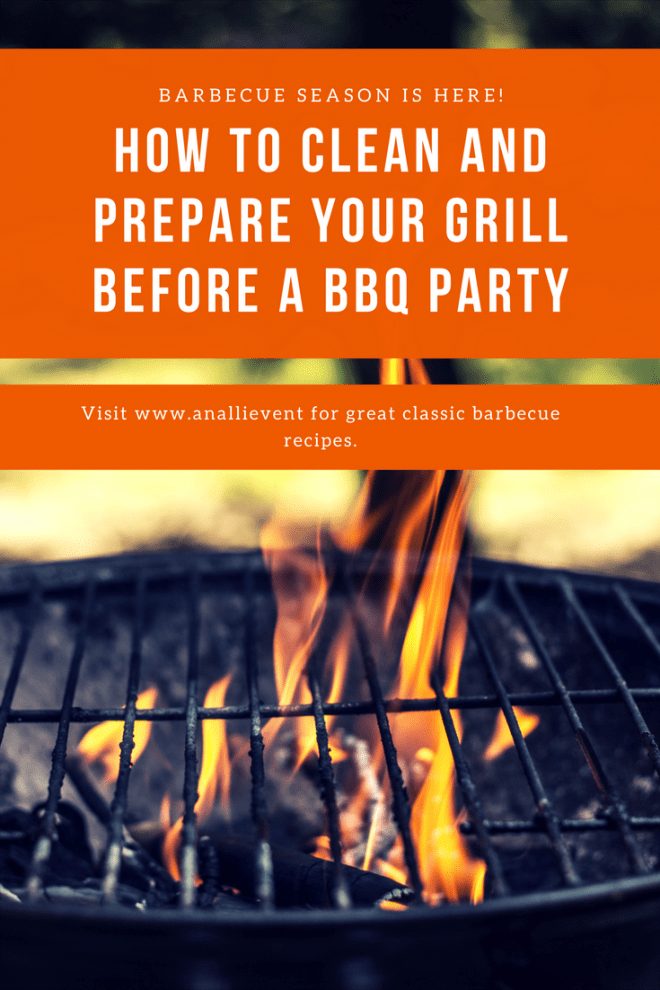 How to Clean Your Grill Before Your Next Party