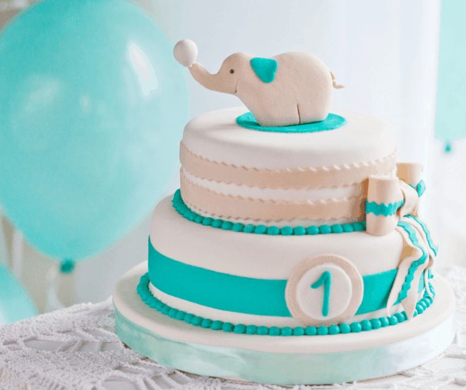 Dumbo Cake and Carnival Party Ideas