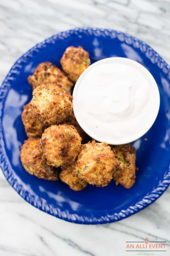 Air Fryer Broccoli Bites