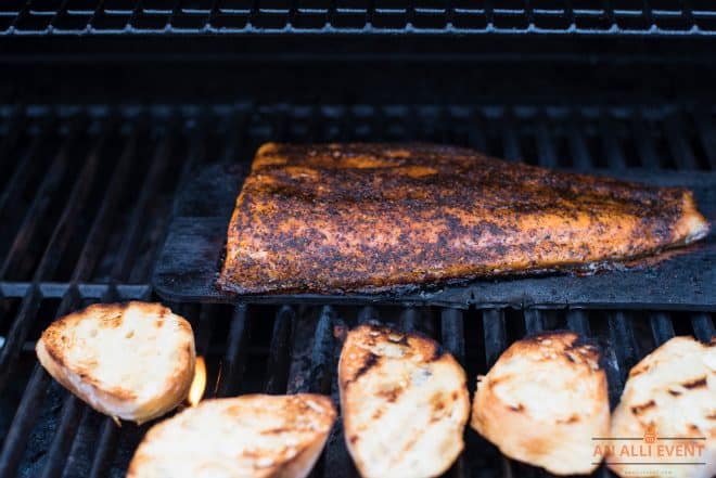 Planked Salmon on the Grill