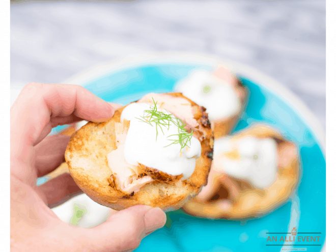 How to Serve Grilled Salmon Bruschetta 