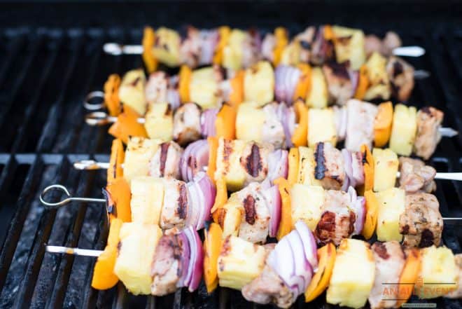 Grilling Kabobs