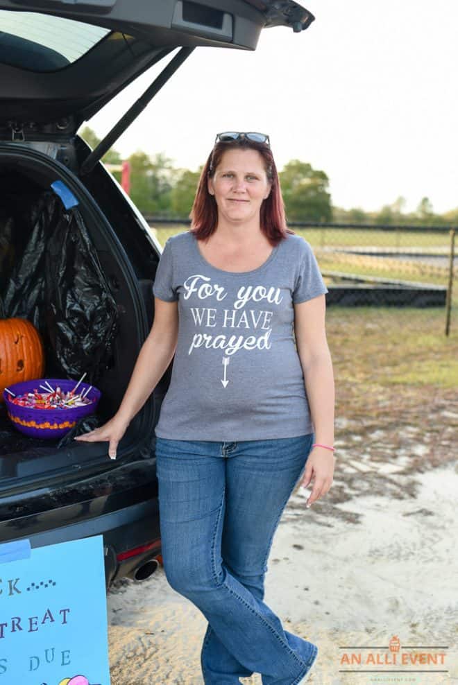 Pregnancy Announcement Trunk or Treat