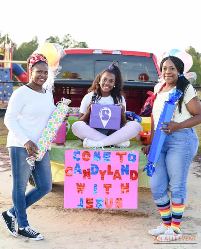 Candy Land Trunk or Treat Ideas