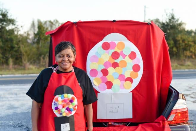 Trunk or Treat Gumball Machine