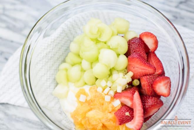 Fresh Fruit and Yogurt