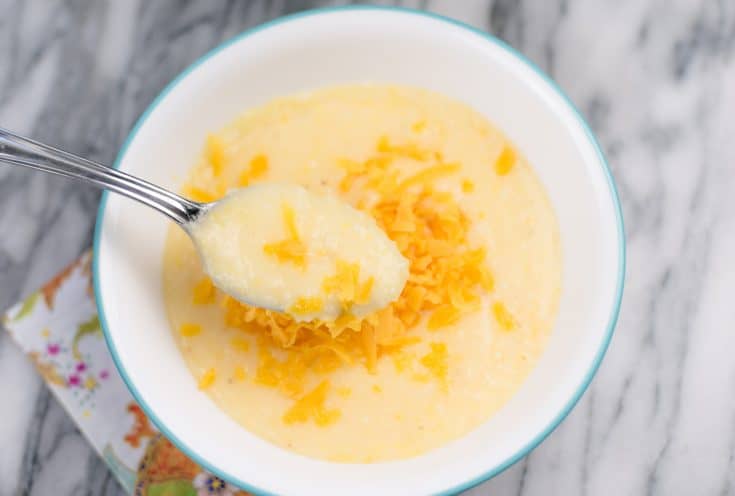 Slow Cooker Cheese Grits
