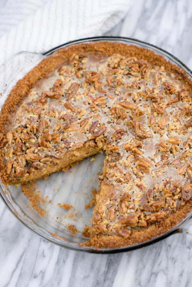 Sweet Potato Pecan Pie