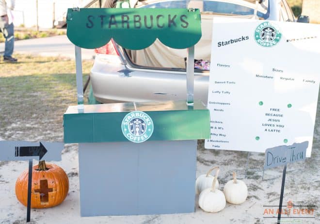 Starbucks-Trunk-Or-Treat