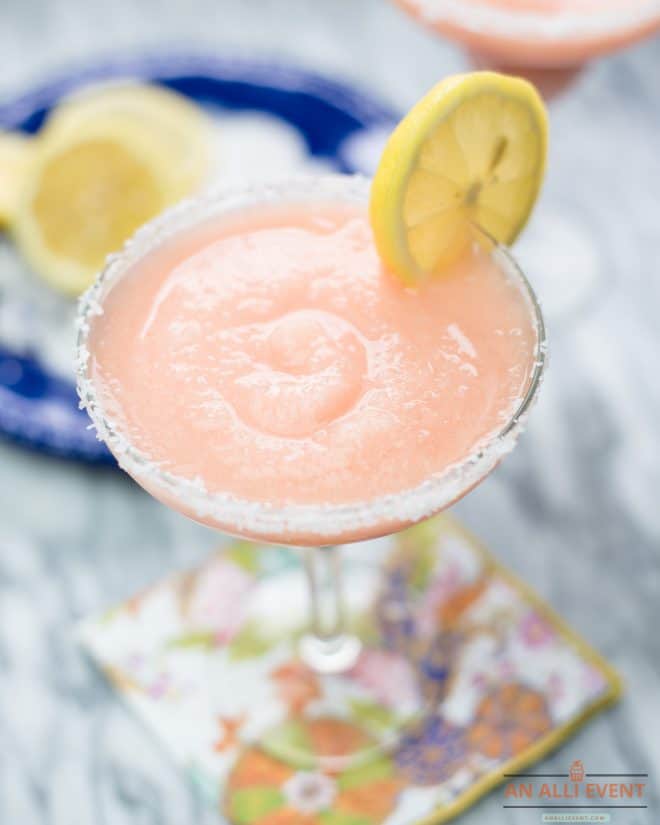 Frozen Guava Margarita Mocktail An Alli Event