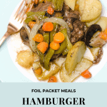 hamburger hobos on plate