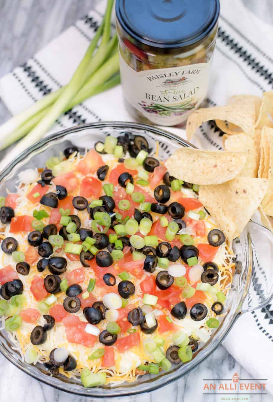 Bean Salad Taco Dip Is Easy To Make An Alli Event