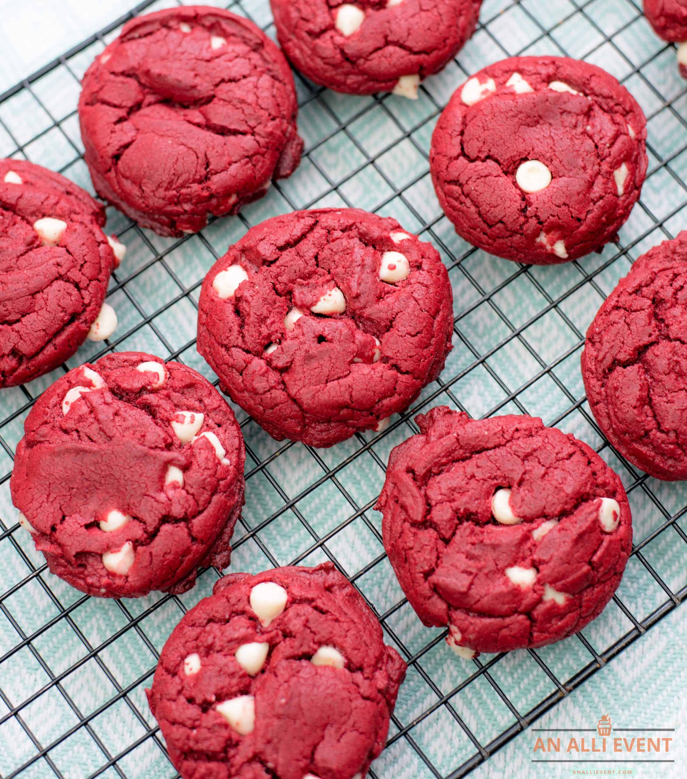 Cake Mix Red Velvet Cookies