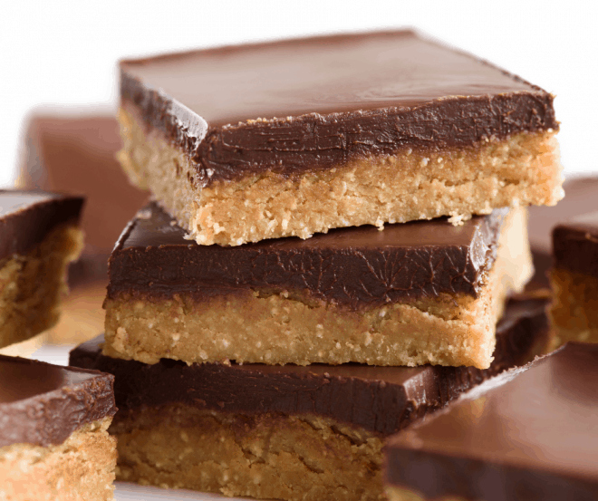 Chocolate Peanut Butter Squares