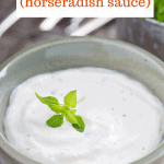 small bowl filled with tiger dill sauce