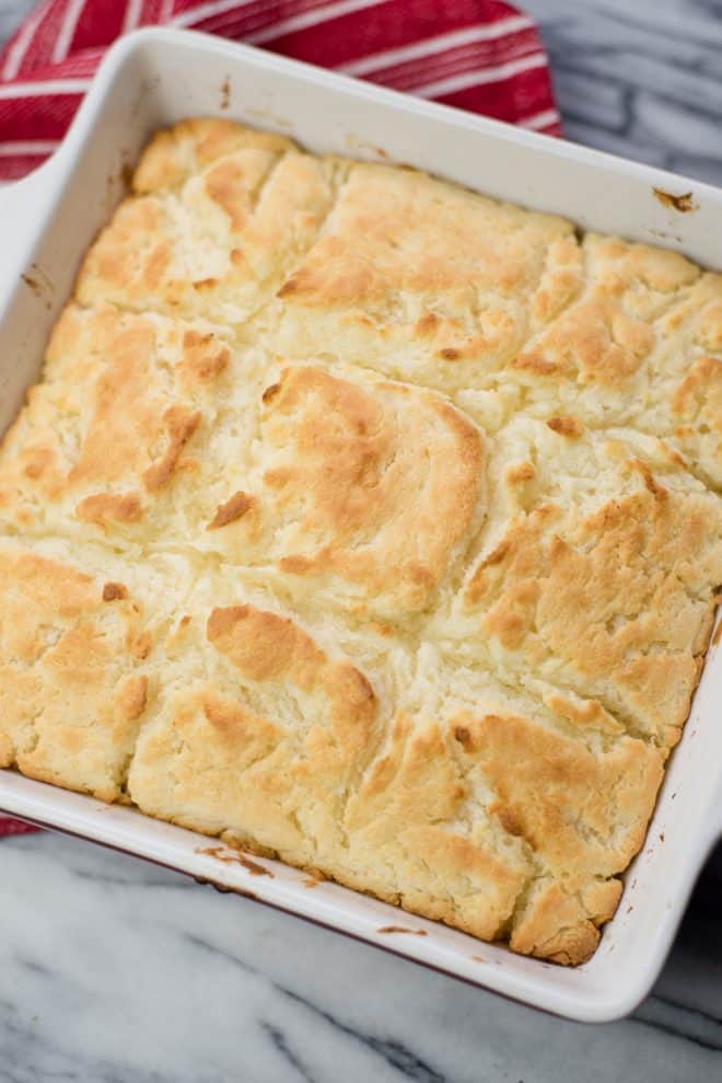 Golden Brown Butter Dipped Biscuits 