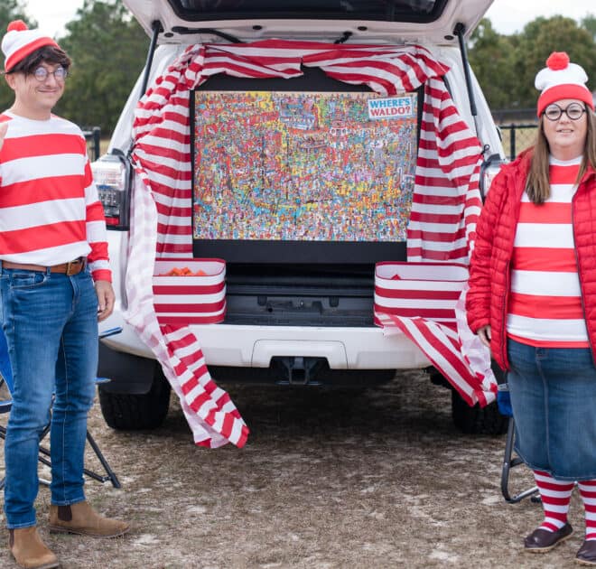 where's waldo poster in trunk for trunk or treat ideas 2022