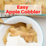 Easy Apple Cobbler