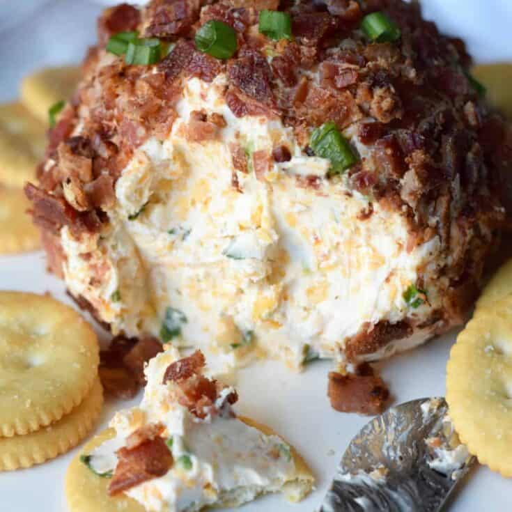 Image for Bacon Jalapeno Cheese Ball Recipe-Butter Your Biscuit