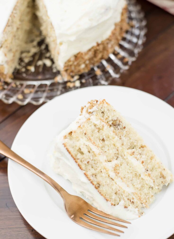 Toasted Butter Pecan Cake