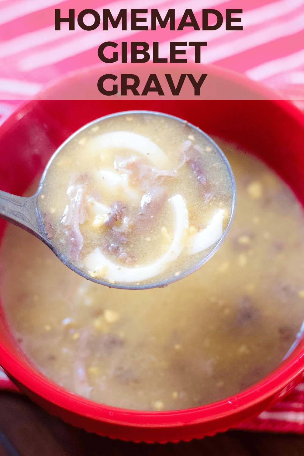 Giblet Gravy Just Like Mom Made An Alli Event