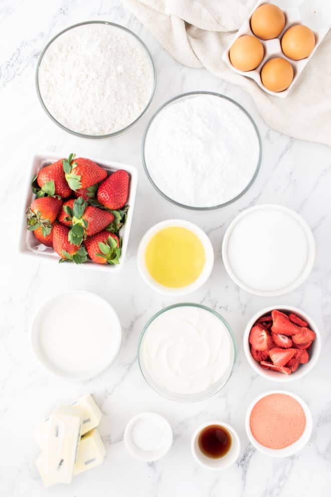 strawberry layer cake ingredients 