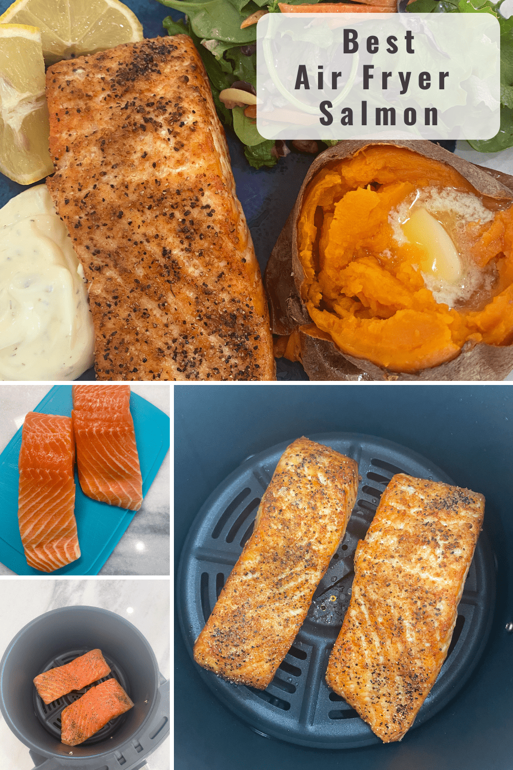 Best Air Fryer Salmon For Two - An Alli Event