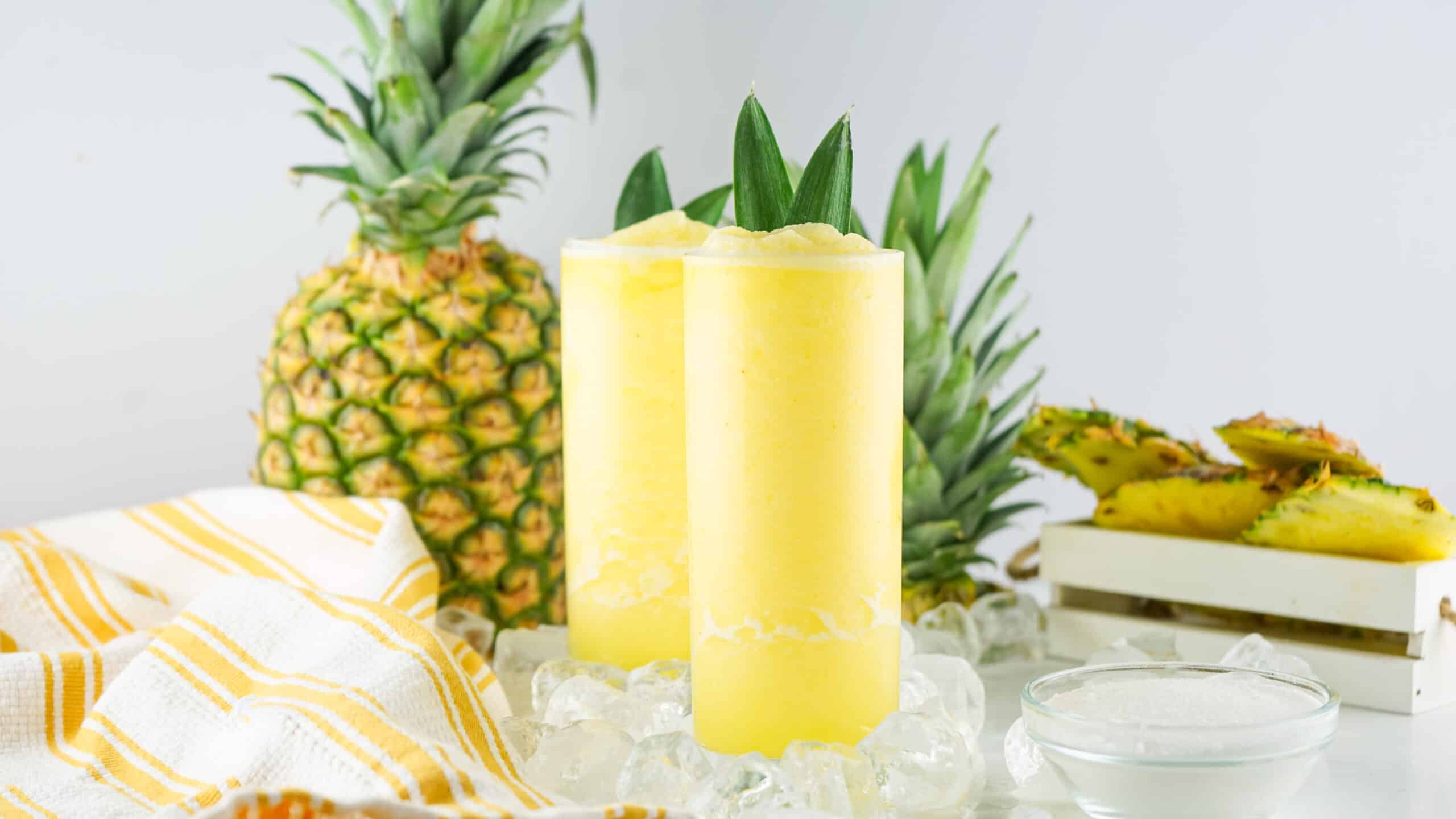 Refreshing Frozen Pineapple Agua Fresca An Alli Event