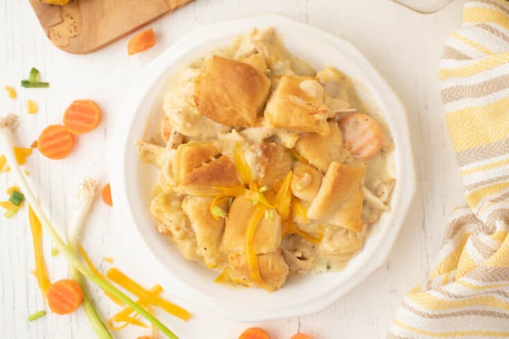 Chicken Bubble Bake Casserole 