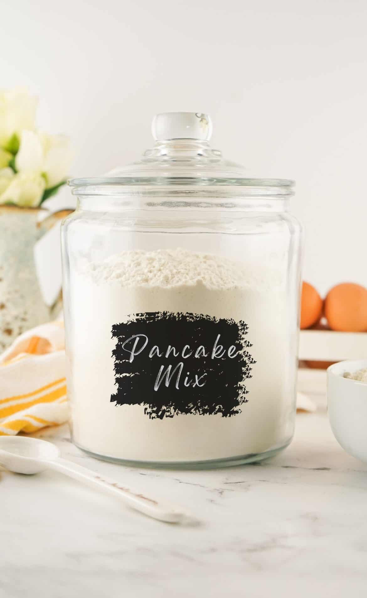 Easy Homemade Bulk Pancake Mix - An Alli Event